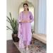 Picture of Bewitching Chiffon Rosy Brown Readymade Salwar Kameez