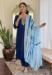 Picture of Chiffon Midnight Blue Readymade Salwar Kameez