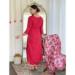 Picture of Exquisite Chiffon Crimson Readymade Salwar Kameez