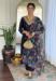Picture of Classy Chiffon Black Readymade Salwar Kameez