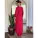 Picture of Appealing Chiffon Crimson Readymade Salwar Kameez