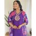 Picture of Nice Silk Dark Orchid Readymade Salwar Kameez