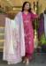 Picture of Exquisite Silk Pink Readymade Salwar Kameez