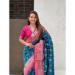 Picture of Ravishing Silk Teal Saree
