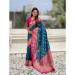 Picture of Ravishing Silk Teal Saree