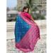 Picture of Shapely Silk Steel Blue Saree