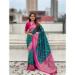 Picture of Superb Silk Teal Saree