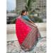 Picture of Statuesque Silk Crimson Saree
