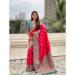 Picture of Statuesque Silk Crimson Saree