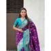 Picture of Exquisite Silk Purple Saree
