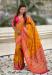 Picture of Superb Silk Dark Orange Saree