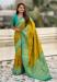 Picture of Lovely Silk Dark Golden Rod Saree