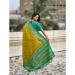 Picture of Lovely Silk Dark Golden Rod Saree