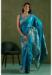 Picture of Delightful Silk Light Slate Grey Saree