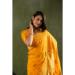 Picture of Shapely Silk Dark Golden Rod Saree