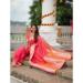 Picture of Classy Silk Tomato Saree