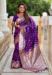 Picture of Ravishing Silk Purple Saree