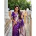 Picture of Ravishing Silk Purple Saree