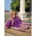 Picture of Ravishing Silk Purple Saree