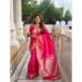 Picture of Exquisite Silk Crimson Saree