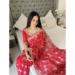 Picture of Beauteous Georgette Red Saree