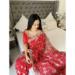 Picture of Beauteous Georgette Red Saree