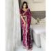 Picture of Elegant Georgette Brown Saree