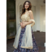 Picture of Net & Silk & Organza Dark Slate Grey Readymade Lehenga Choli