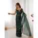 Picture of Lovely Chiffon Dark Slate Grey Saree