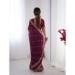 Picture of Good Looking Georgette Brown Saree