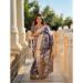 Picture of Magnificent Silk Slate Grey Saree