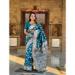 Picture of Splendid Silk Teal Saree