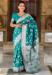 Picture of Fine Silk Turquoise Saree