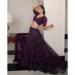 Picture of Superb Georgette Purple Lehenga Choli