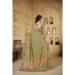 Picture of Bewitching Crepe & Silk Dark Khaki Saree