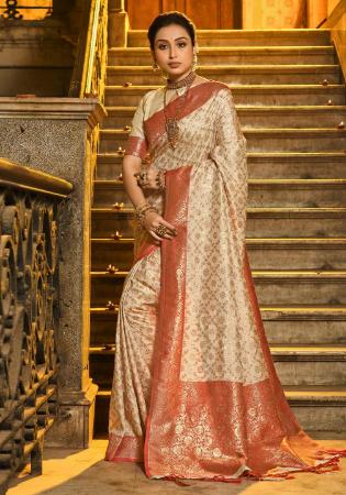 Picture of Ideal Silk Dark Khaki Saree