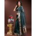 Picture of Pretty Organza Dark Slate Grey Saree