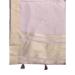 Picture of Stunning Organza Plum Saree