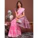 Picture of Beautiful Cotton & Linen Light Pink Saree