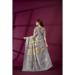 Picture of Delightful Silk Dim Gray Saree
