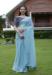 Picture of Sublime Georgette Cadet Blue Saree
