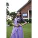Picture of Comely Georgette Slate Blue Saree