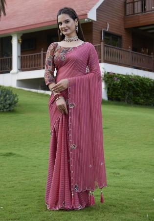 Picture of Admirable Georgette Sienna Saree