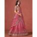 Picture of Charming Georgette Indian Red Lehenga Choli
