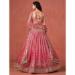 Picture of Charming Georgette Indian Red Lehenga Choli