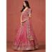 Picture of Charming Georgette Indian Red Lehenga Choli