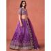 Picture of Nice Georgette Brown Lehenga Choli