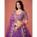 Picture of Nice Georgette Brown Lehenga Choli