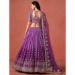 Picture of Nice Georgette Brown Lehenga Choli