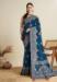 Picture of Appealing Cotton Midnight Blue Saree